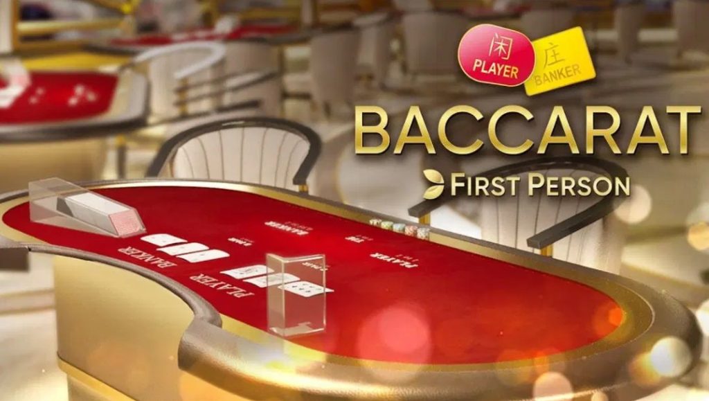 first person baccarat live