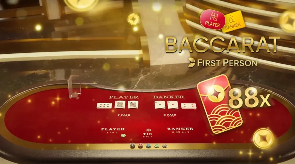 first person baccarat game